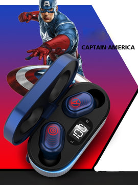 Marvel Wireless Bluetooth Earphones Iron man, Spiderman & Captain America