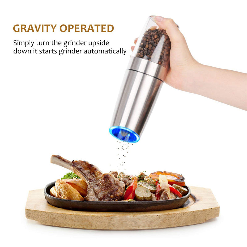 Electric Automatic Salt and Pepper Grinder  Kitchen Tools