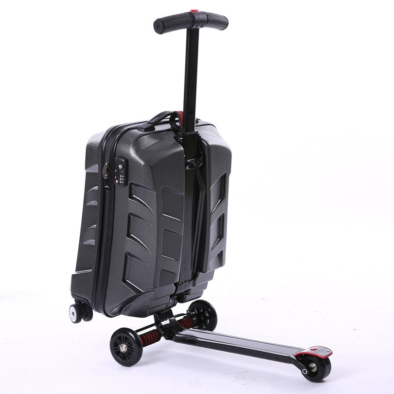 Scooter travel suitcase - travel backpack luggage on wheels - OZN Shopping