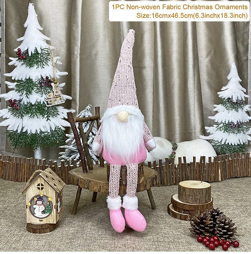 Dwarfs Gnome Christmas Faceless Doll Merry Christmas Decorations For Home Cristmas Ornament Xmas Navidad Natal New Year 2022 - OZN Shopping