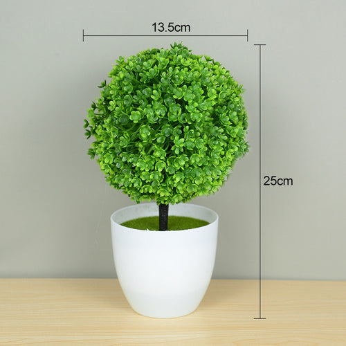Artificial Plants Bonsai Small Tree Pot