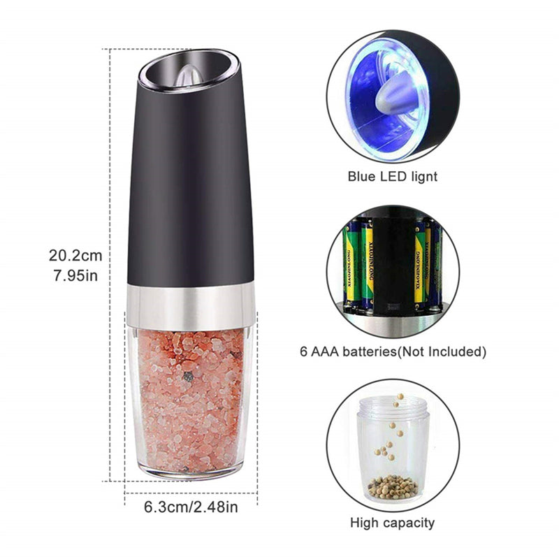Electric Automatic Salt and Pepper Grinder  Kitchen Tools