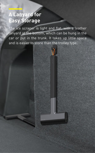 Baseus Snow Ice Scraper Car Windscreen Ice Remover Auto Window Cleaning Tool Winter Car Wash Accessories Scraping Tool - OZN Shopping