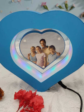 Heart shape magnetic floating photo frame, high tech levitating picture photo frame gifts