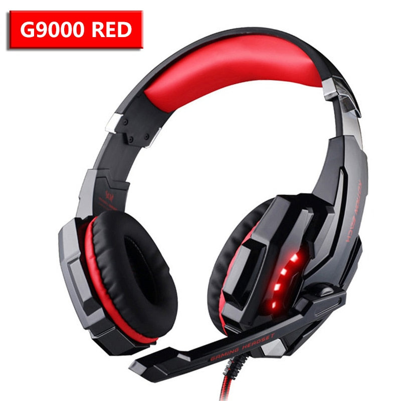 Gaming Headset Headphones Deep bass Stereo  Earphones with Microphone - OZN Shopping