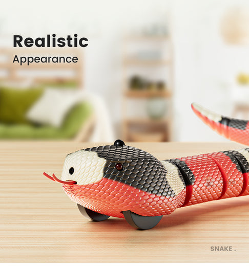 Smart Sensing Snake Cat Toys