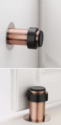 Wall Pin Bumper Scratch Protection Stainless Steel Door Stops Rubber Door Protective Pad Door Stopper Wall Protector Anti-collision Door Holder Heavy Duty - OZN Shopping