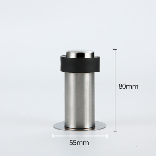 Wall Pin Bumper Scratch Protection Stainless Steel Door Stops Rubber Door Protective Pad Door Stopper Wall Protector Anti-collision Door Holder Heavy Duty - OZN Shopping