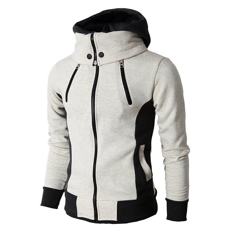 High Collar Winter Jacket Hoodie - OZN Shopping