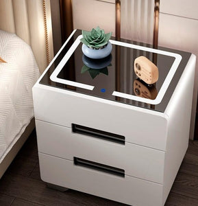 Modern Class Smart Drawer Side Table - OZN Shopping