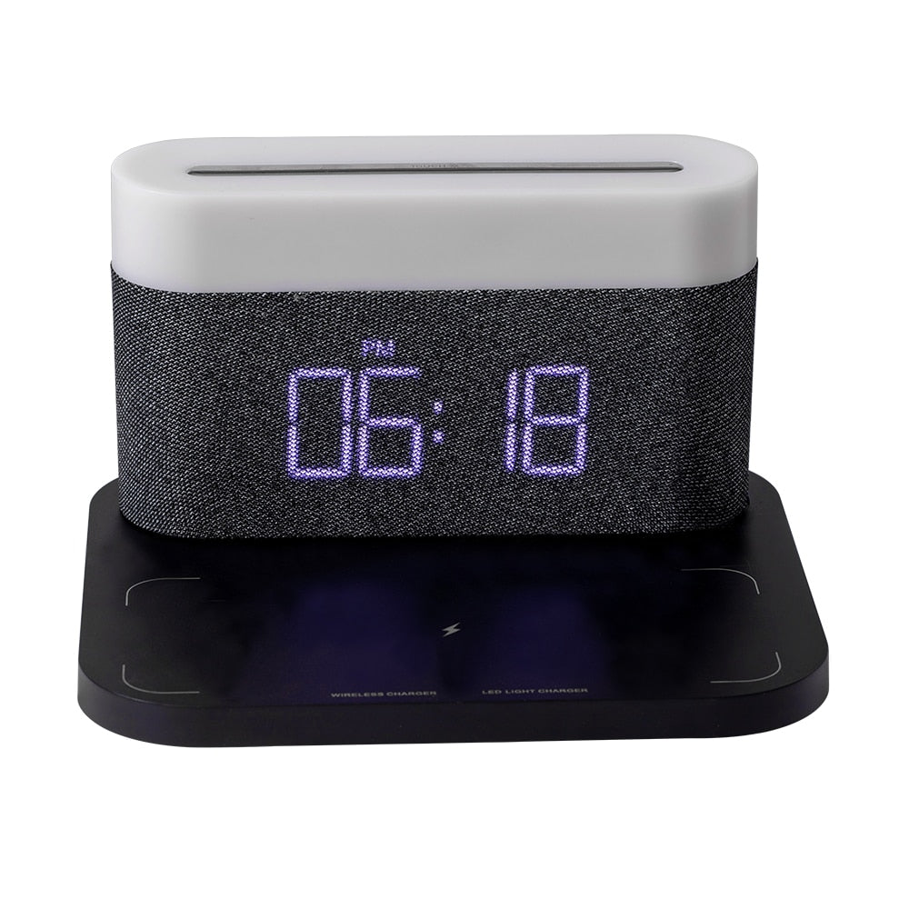 Wireless Chager with Clock & Lamp - OZN Shopping