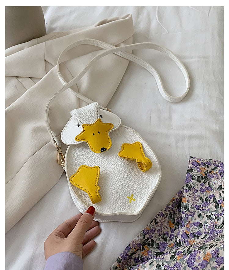 Cute Cartoon Duck Ladies Shoulder Bag - OZN Shopping