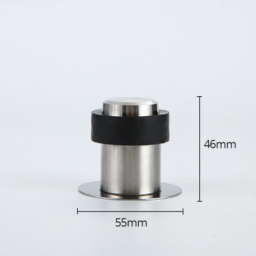 Wall Pin Bumper Scratch Protection Stainless Steel Door Stops Rubber Door Protective Pad Door Stopper Wall Protector Anti-collision Door Holder Heavy Duty - OZN Shopping