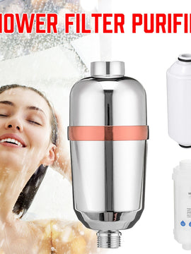 15 Level Bathroom Shower Filter Bathing Water Filter Purifier Water Treatment Health Softener Chlorine Removal Water Purifier