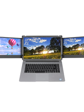 Laptop Triple Screen Monitor Portable IPS Monitor 11'' 1920x1080 USB-C HDMI Gaming Display