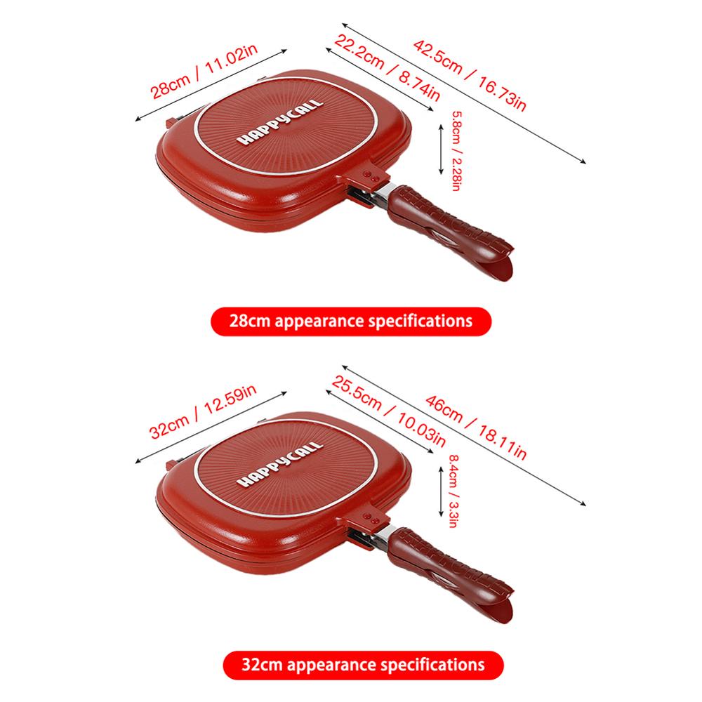 Frying Pan Non-Stick Double-Sided Cooking Ware - OZN Shopping