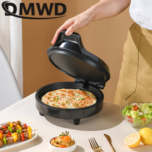Electric Baking Pan Double-sided Heating Suspension Type Crepe Maker Skillet Pancake Baking Machine Pie Pizza Griddle - OZN Shopping