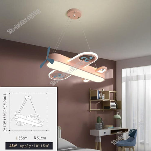 AirPlane LED Chandelier Ceiling Lamp Decor Light