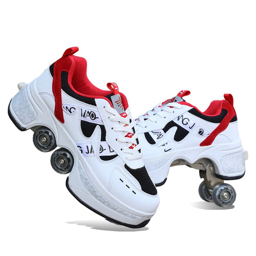 Flash Shoes Roller Skates