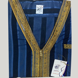 New Trendy Embroidery Jubba Thobe  For Men Kaftan Abaya - OZN Shopping