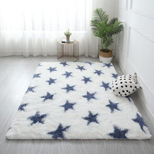 Fur Carpet Printed  Floor Fluffy Mats - OZN Shopping