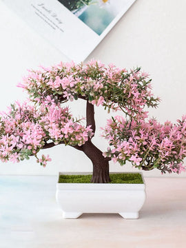 Artificial Plants Bonsai Small Tree Pot