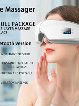 4D Smart Airbag Vibration Eye Massager Eye Care - Relieves Fatigue And Dark Circles