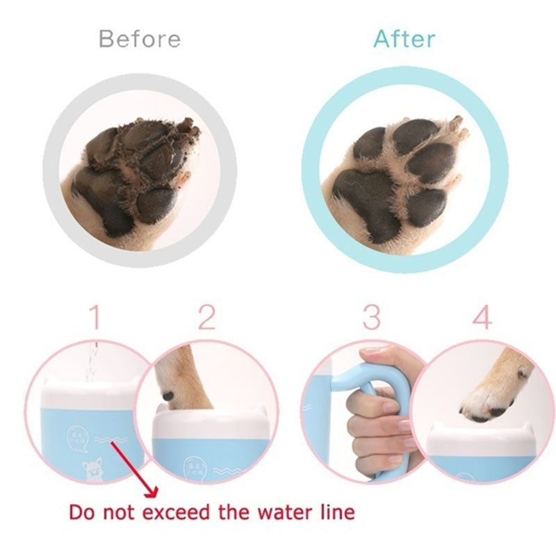 Outdoor portable pet dog paw cleaner - OZN Shopping