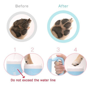 Outdoor portable pet dog paw cleaner - OZN Shopping
