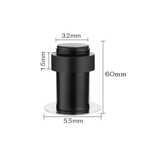 Wall Pin Bumper Scratch Protection Stainless Steel Door Stops Rubber Door Protective Pad Door Stopper Wall Protector Anti-collision Door Holder Heavy Duty - OZN Shopping