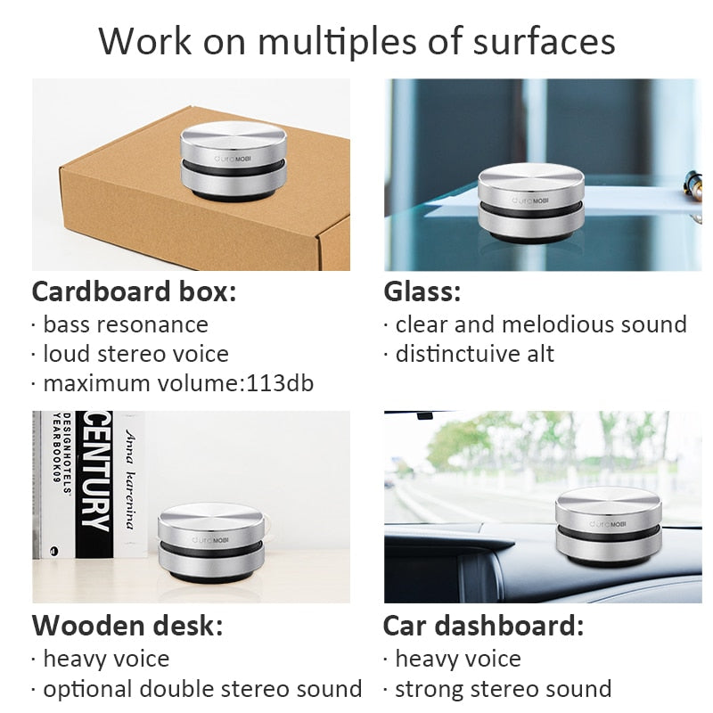 Bluetooth Speaker Vibration Stereo