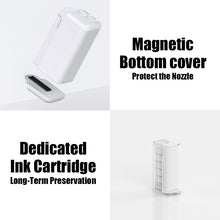 Load image into Gallery viewer, EVEBOT PrintPods Handheld Printer Portable Mini Inkjet Tattoo Printer with Ink Cartridge WiFi Connection For Android/iOS - OZN Shopping
