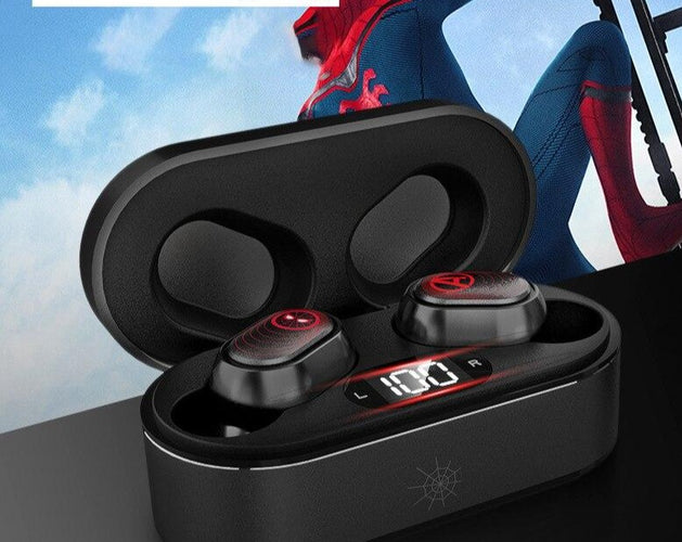 Marvel Wireless Bluetooth Earphones Iron man, Spiderman & Captain America - OZN Shopping