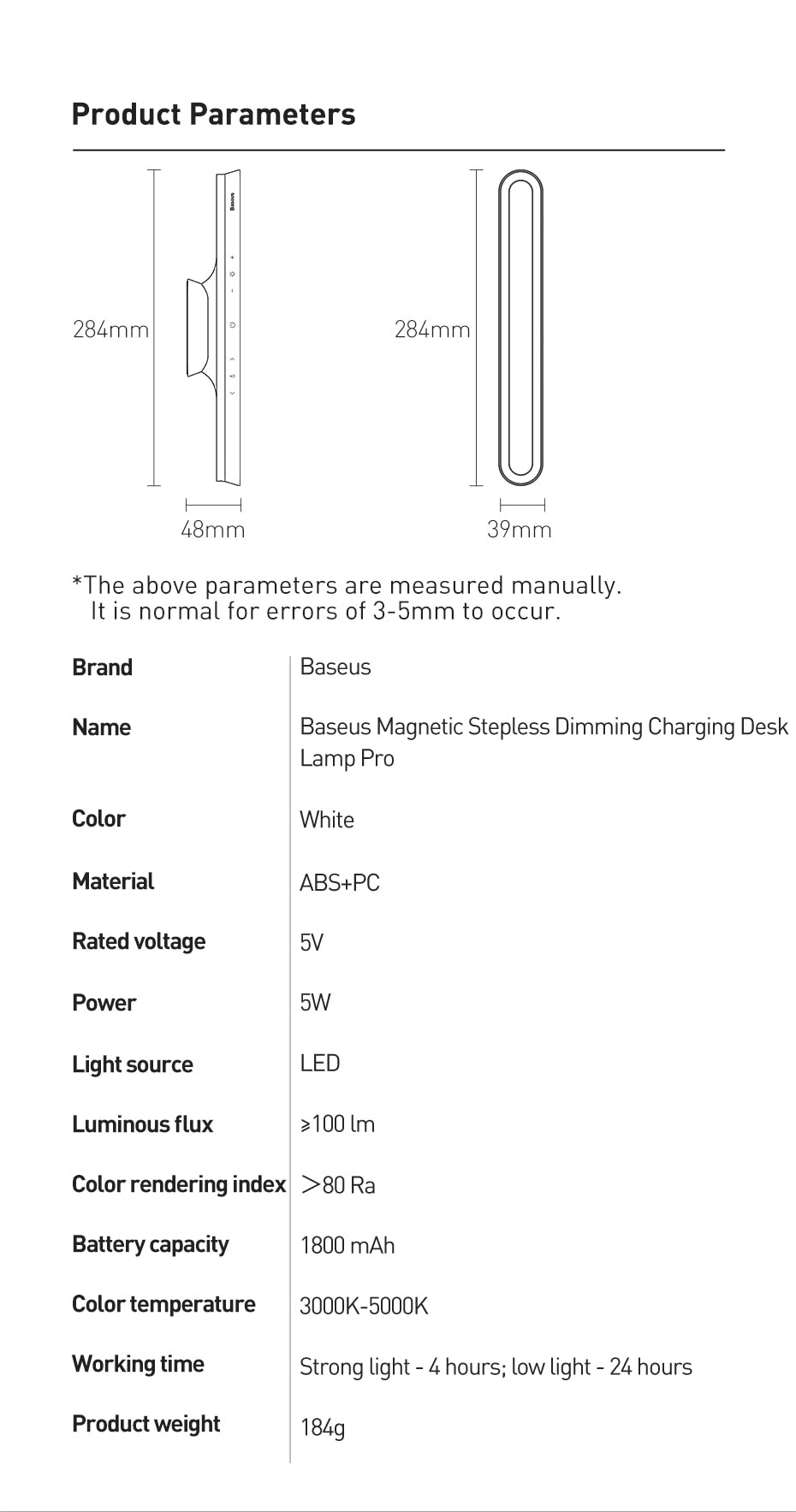 Hanging Magnetic Lamp