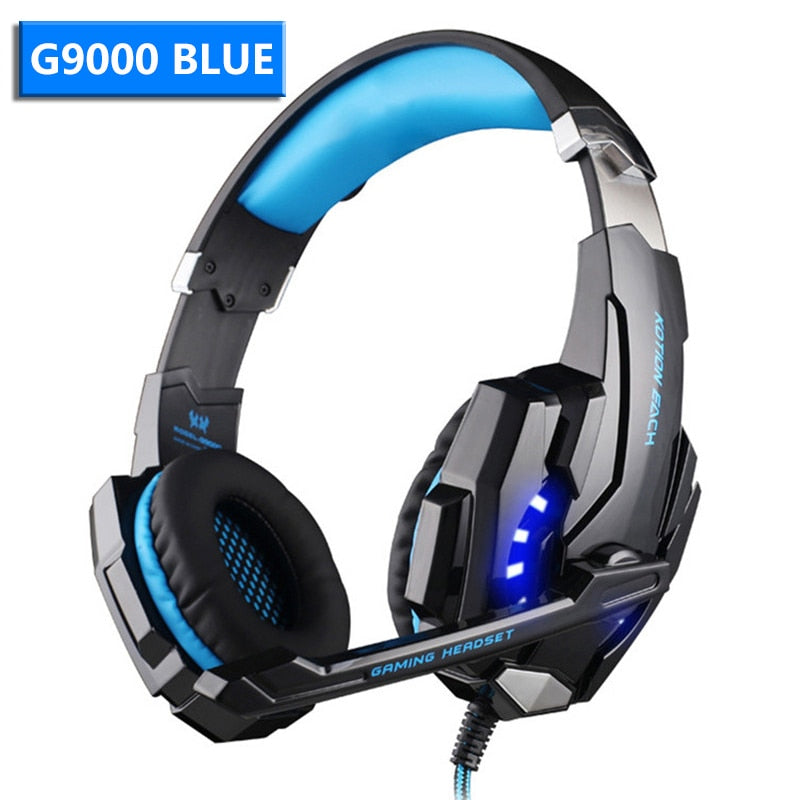 Gaming Headset Headphones Deep bass Stereo  Earphones with Microphone - OZN Shopping