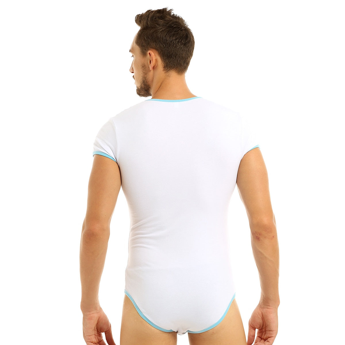 Mens One Piece Bodysuit Sleepwear - OZN Shopping