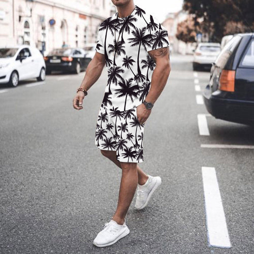Summer Fashion Men Shirt & Short - OZN Shopping