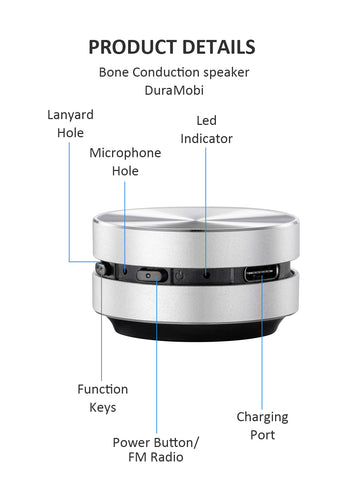 Bluetooth Speaker Vibration Stereo