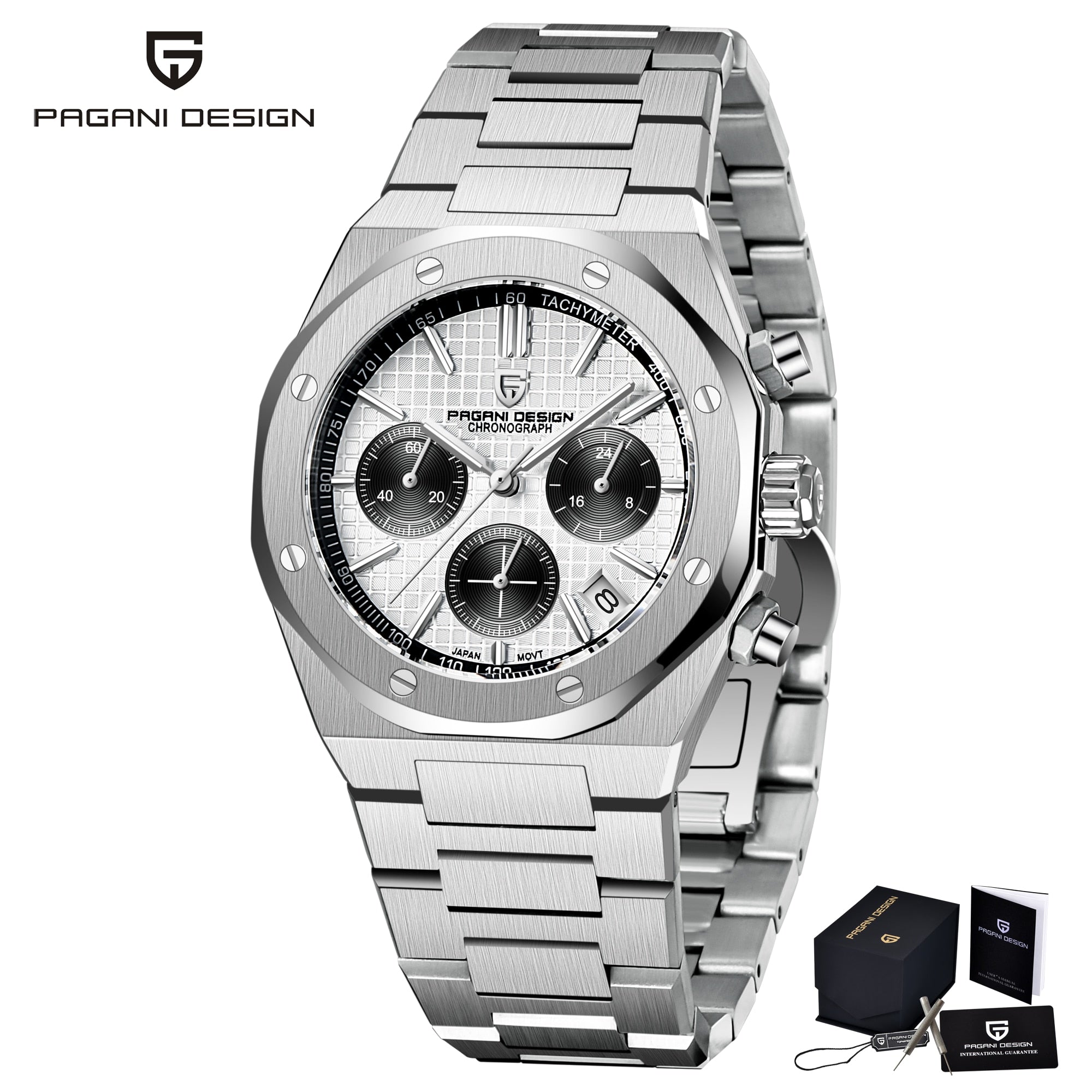 Men's Watch Quartz Stainless Steel Design