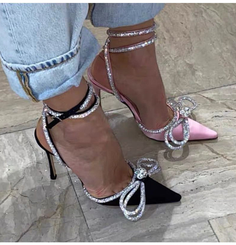 Crystal High Heels Shoes