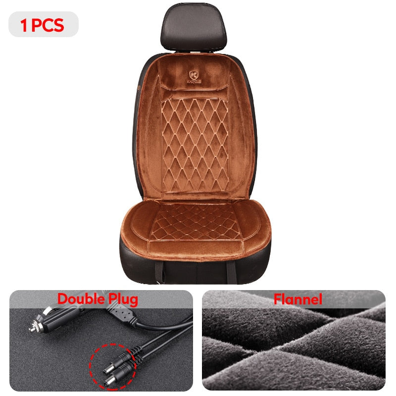 Heated Car Seat Cover - Universal Car Seat Heater