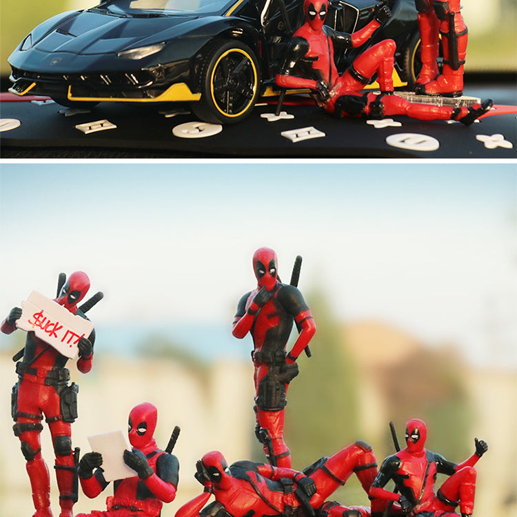 Deadpool Mini Figure Car interior Decor - OZN Shopping