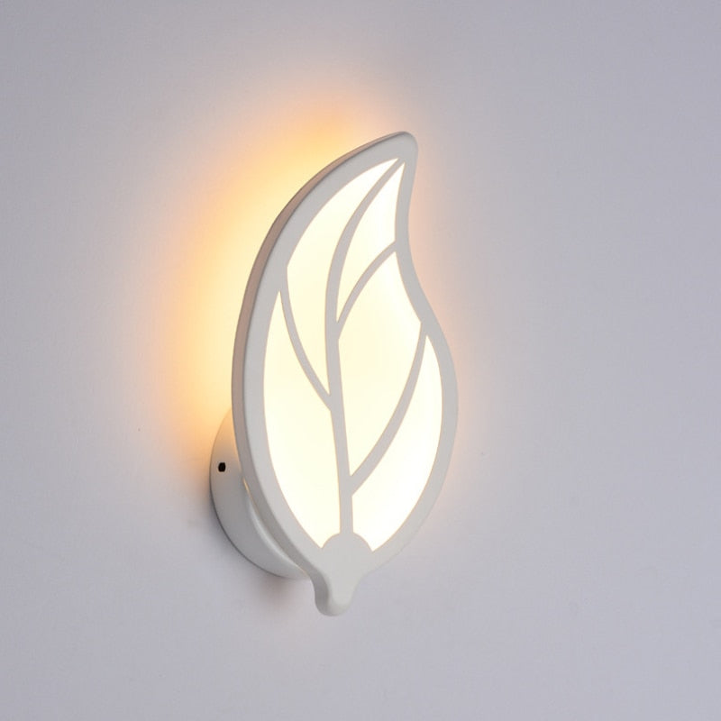 220V 18W 36LED Butterfly Leaf Wall Light - OZN Shopping