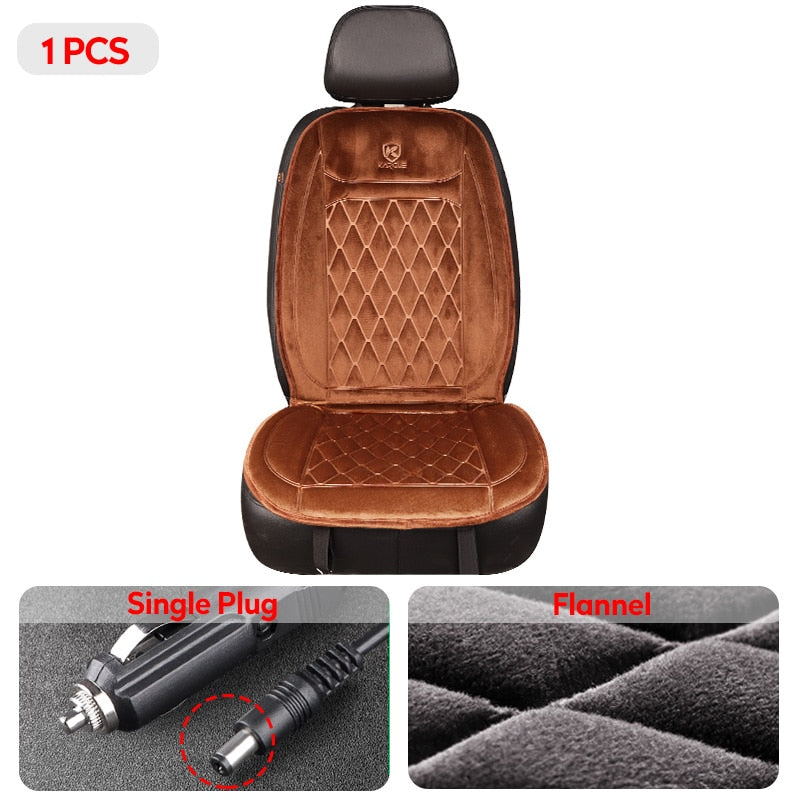 Heated Car Seat Cover - Universal Car Seat Heater