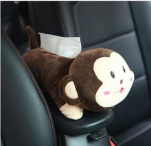 Load image into Gallery viewer, Creative Car Tissue Box Cover Cute Shiba Inu Dog Plush Toy Armrest Tissue Box Holder For Car Seat Back Hanging Napkin Dispenser - OZN Shopping
