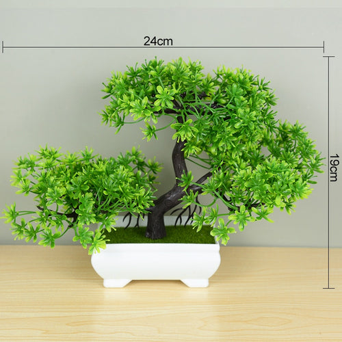 Artificial Plants Bonsai Small Tree Pot