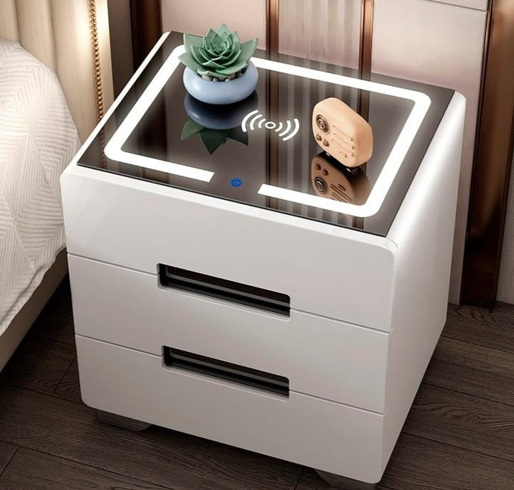 Modern Class Smart Drawer Side Table - OZN Shopping