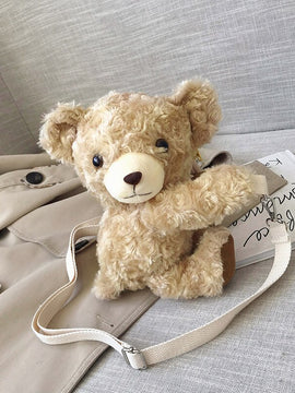 Fashion Plush Animal Design Bags