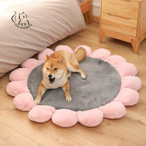 Pet Kennel Dog Bed Sofa Mat Sleeping Washable Cat House Beds for Large Small Medium Bulldog Frances Mats Dogs Plush Supplies - OZN Shopping