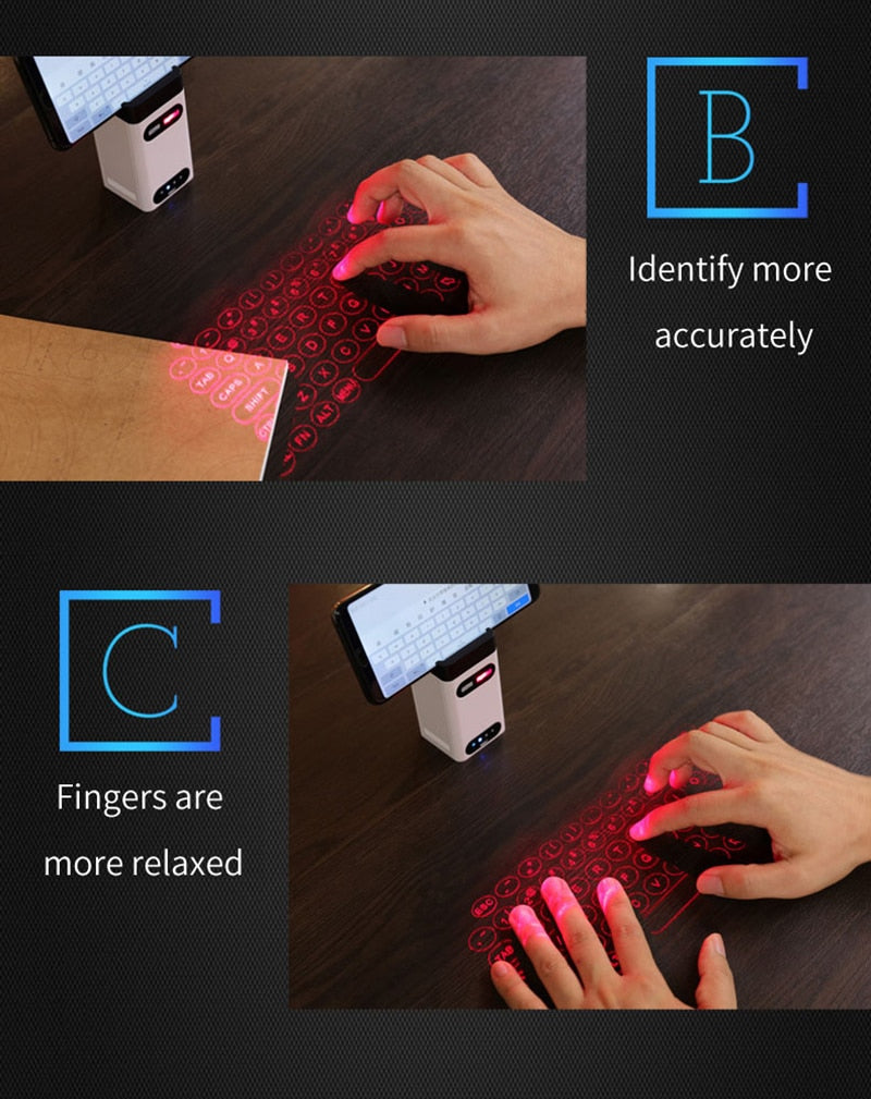 High Tech Virtual Laser Keyboard - OZN Shopping